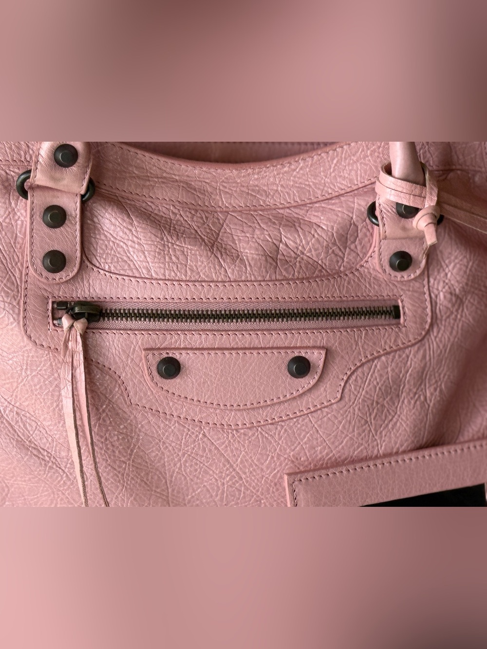 Pink Balenciaga Medium City Bag - Picture 4 of 15